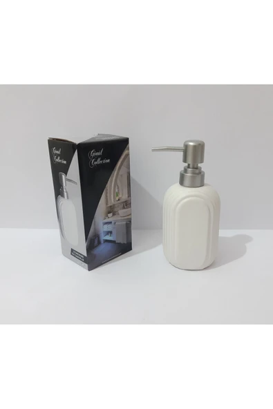 renkli çiçekler Porselen Sıvı Sabunluk - Resim 3