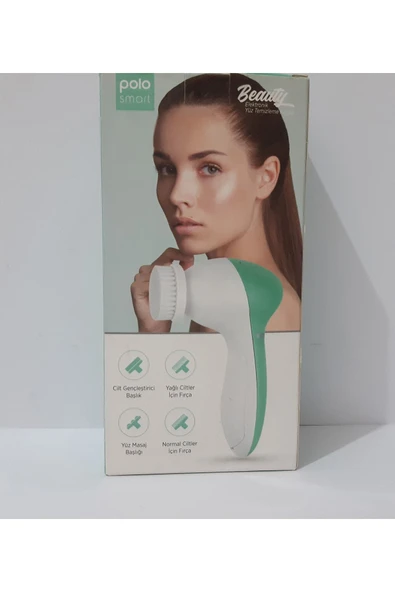 renkli çiçekler Elektronik Yüz Temizleme Fırçası - Resim 3