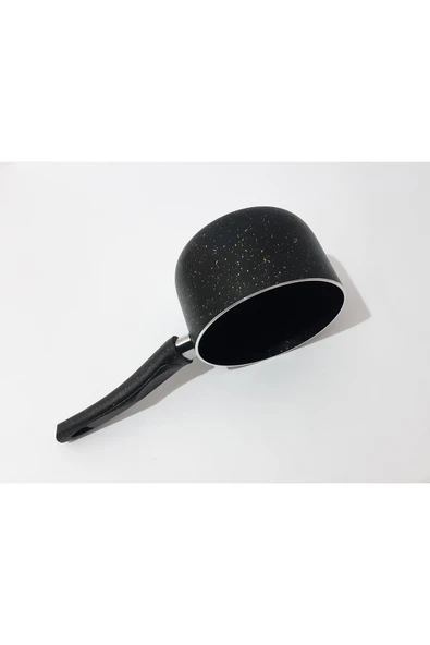 renkli çiçekler Tava 14 CM Derin Granit Tava Süt Çorba Yemek Isıtma ve Pişirme Tavası - 5