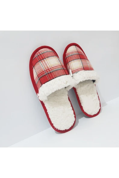 renkli çiçekler Kadın Terlik Sezon ev Terliği Kırmızı Renk Terlik Kadın Terliği ürün görseli 1