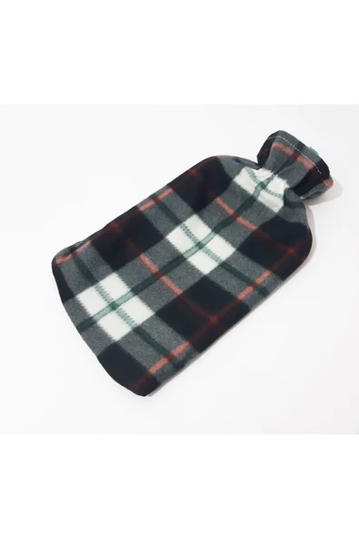 renkli çiçekler Desenli Kılıflı 2 LT Sıcak Su Torbası, Rahat ve Şık Tasarım - Resim 3