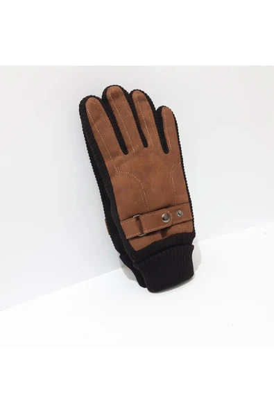 renkli çiçekler Erkek Eldiven Dokunmatik Ekran Eldiveni Kış Eldiven Erkek Eldiveni - Resim 5