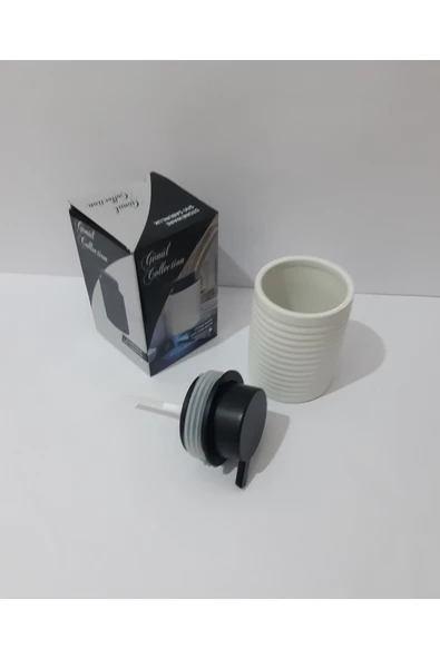 renkli çiçekler Porselen Sıvı Sabunluk - Resim 6