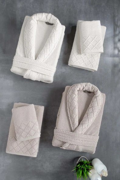 Pierre Cardin Soft Diamond Aile Seti Vizon-Ekru - 2