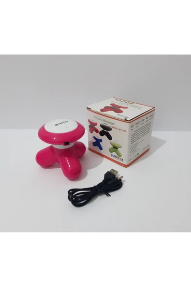 renkli çiçekler USB El Masaj Aleti - Resim 4