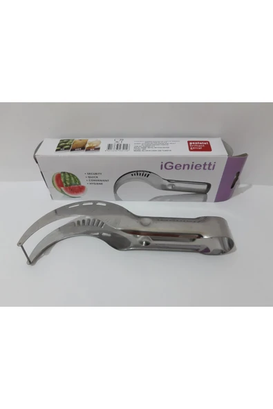 renkli çiçekler Karpuz Dilimleme Aleti - Resim 2