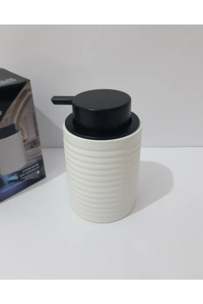 renkli çiçekler Porselen Sıvı Sabunluk - Resim 3