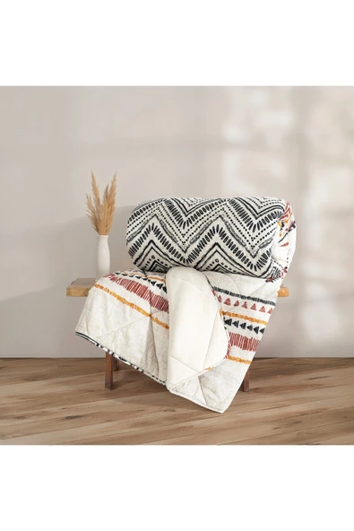 Velvet Tek Kişilik Yorgan Felix Bej 155x215 cm