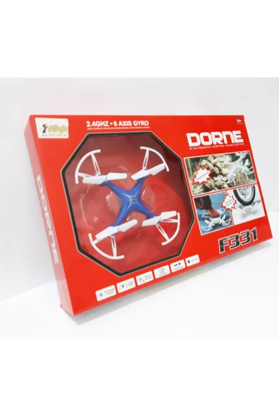 renkli çiçekler 2.4 GHZ 6 CH Uzaktan Kumandalı Işıklı Drone ürün görseli 1