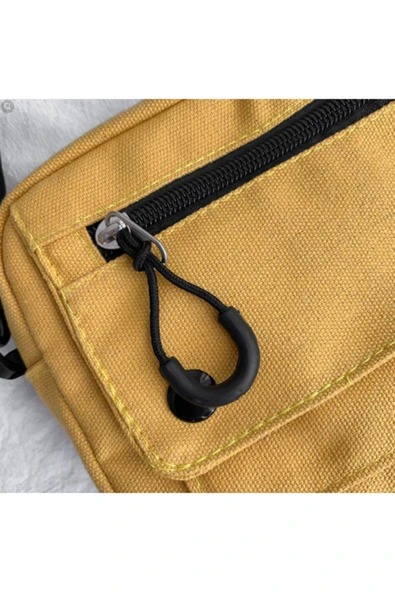 renkli çiçekler Kadın Çanta Moda Tuval Basit Katı Omuz Askılı Çanta Mini Seyahat Rahat Kadın Çantası - Resim 6