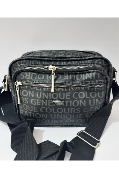 WENİDAS Kadın Çanta Kullanışlı 4 Bölmeli Çapraz Çanta Kadın Çantası - Resim 2