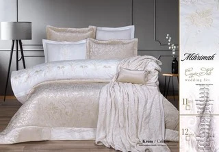 Bella Home 11 Parça Mihrimah Çeyiz Seti - Krem