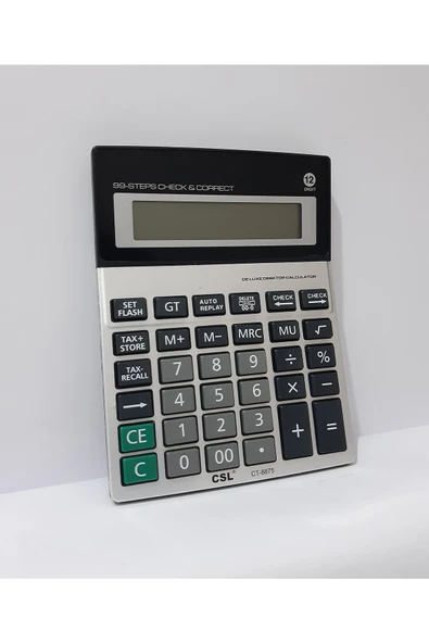 CSL Hesap Makinesi 18.5x14 Cm - 2