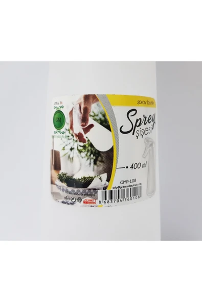 renkli çiçekler Bitki Sulama Aparatı Plastik Bitki Sulama Sprey Şişesi - Resim 3