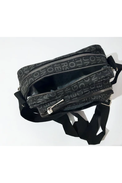 WENİDAS Kadın Çanta Kullanışlı 4 Bölmeli Çapraz Çanta Kadın Çantası - Resim 3