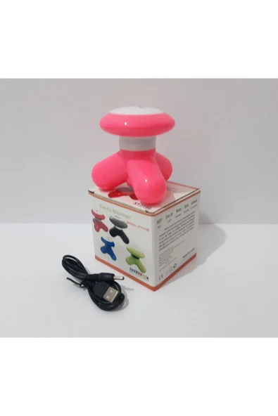 renkli çiçekler USB El Masaj Aleti - Resim 4