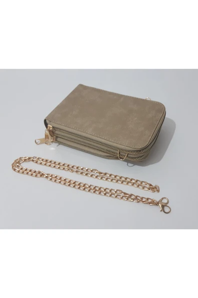 renkli çiçekler Kadın Cüzdan 3 Bölmeli Telefon Çanta Cüzdan Kadın Cüzdanı 20x12x5 Cm - 5