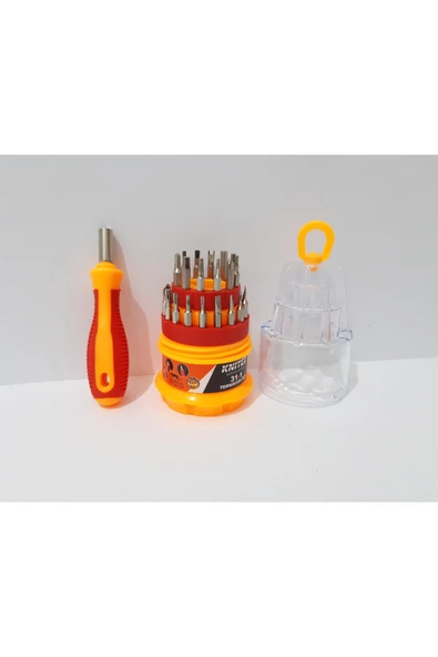 renkli çiçekler Tornavida set 31 Parça Tornavida seti ürün görseli 1