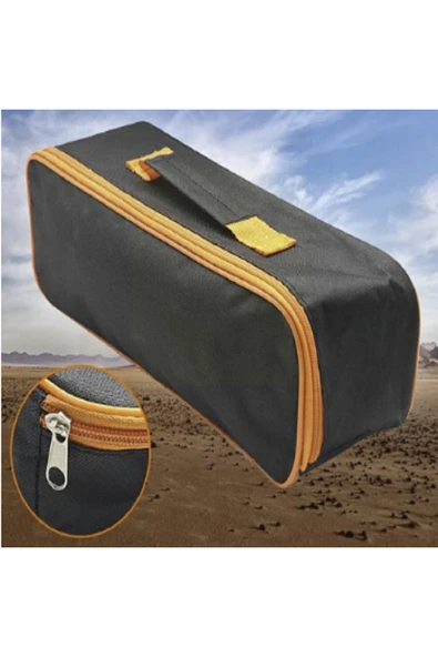 renkli çiçekler Yüksek Kalite Çok Amaçlı Oxford Kumaş Araba Tamir Çantası Rulo Tornavida Pense Seti Çantası ürün görseli 1