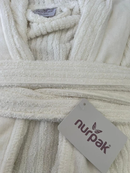 NURPAK %100 PAMUK TEK BORNOZ - 3