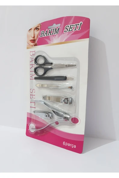 renkli çiçekler 6 Parça Bakım Seti - Resim 4