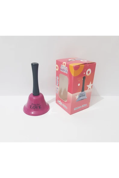 renkli çiçekler El Zili Resepsiyon Zili EL Çanı Çok Amaçlı Zil - Resim 2