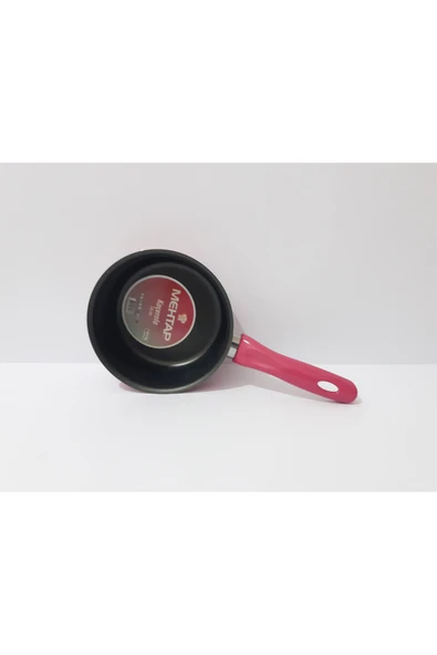 renkli çiçekler 14 Cm Derin Teflon Tava Süt Çorba Yemek Isıtma Pişirme Tavası - 6