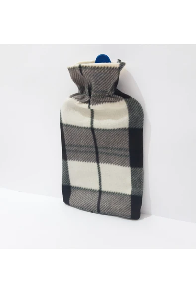 renkli çiçekler Desenli kılıflı 2 lt sıcak su torbası, şık ve rahatlatıcı tasarım - Resim 6