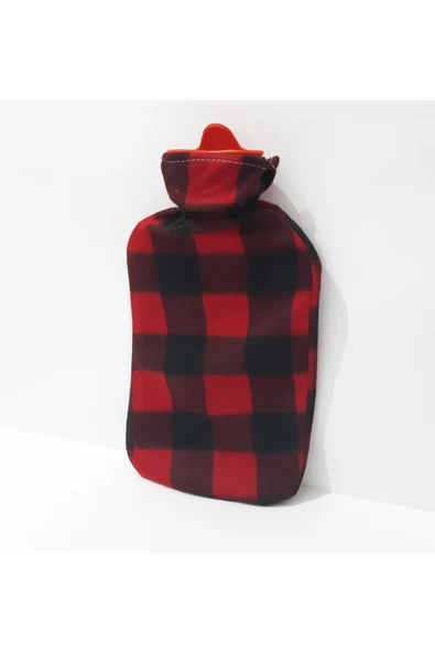 renkli çiçekler Desenli Kılıflı 2 LT Sıcak Su Torbası - Resim 6