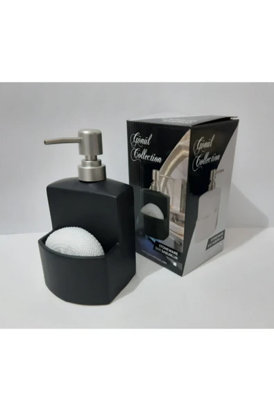 renkli çiçekler Porselen Sıvı Sabunluk ürün görseli 1