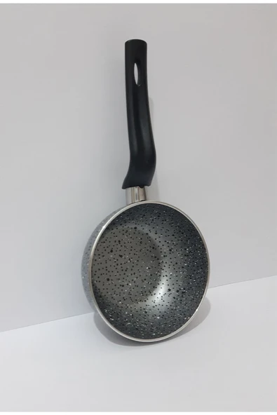 renkli çiçekler 12 Cm Derin Çorba Süt Yemek Isıtma Ve Sos Tavası Granit Mini Tava Ev Ofis Için - 6