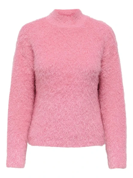 Only 15350651 Kadin Triko - Pembe - Resim 6