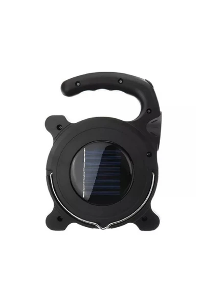 renkli çiçekler El Feneri Güneş Enerjili Usb Şarj Edilebilir Led Çalışma Işıklı Fener Yürüyüş Seyahat Kamp Için - Resim 5