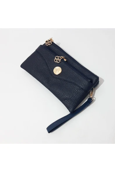 renkli çiçekler Kadın Cüzdan Çanta Cüzdan 21x12 CM Kadın Çanta Cüzdanı - Resim 4