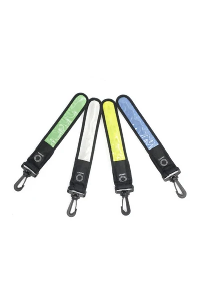 renkli çiçekler Çanta Led Yansıtıcı Kayış Açık Spor Bisiklet Sürme Gece Koşu Dağcılık Için - Resim 7