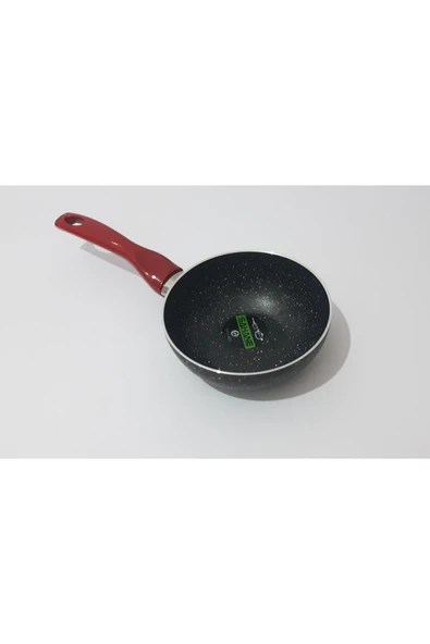 renkli çiçekler 16 Cm Derin Granit Tava Süt Çorba Yemek Istma Pişirme Ve Sos Tavası Ev Ofis Için - 2