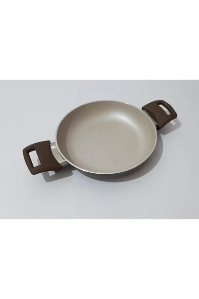 renkli çiçekler Tava 20 Cm Granit Tava Pişirme Tavası - Resim 2