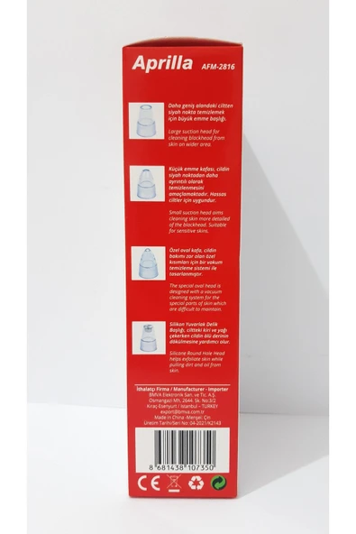 renkli çiçekler Vakumlu Akne Siyah Nokta Cilt Bakım Cihazı - Resim 4