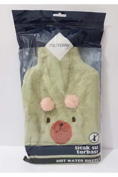 renkli çiçekler Sıcak Su Torba Peluşlu Sıcak Su Torbası ürün görseli 1