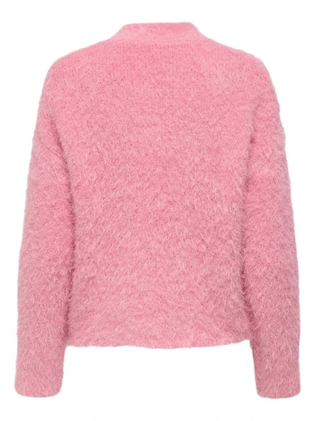 Only 15350651 Kadin Triko - Pembe - Resim 7