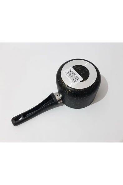 renkli çiçekler Tava 12 CM Derin Granit Tava Süt Çorba Yemek Isıtma ve Pişirme Tavası - 5