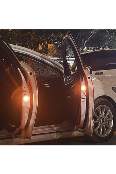 renkli çiçekler Araba Kapı Açma Uyarı Işığı Tüm Araçlara Uyumlu Kapı Içi Ikaz Ledi