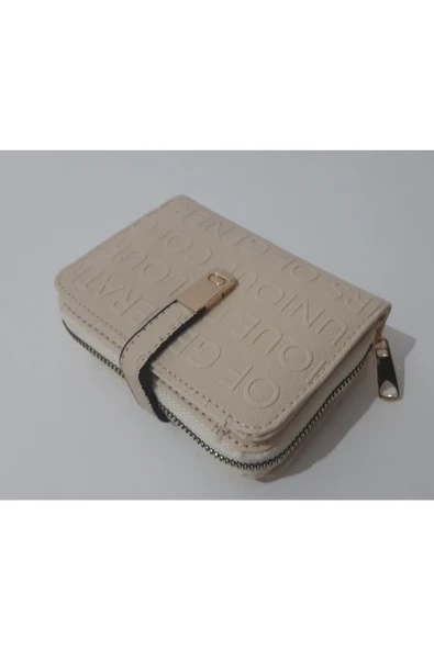 renkli çiçekler Kadın Cüzdan Kullanışlı Kare Kadın Cüzdanı - Resim 2