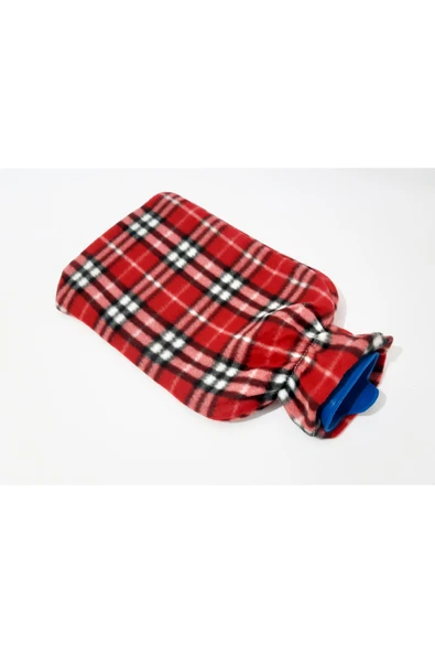 renkli çiçekler Desenli Kılıflı 2 LT Sıcak Su Torbası - Resim 4