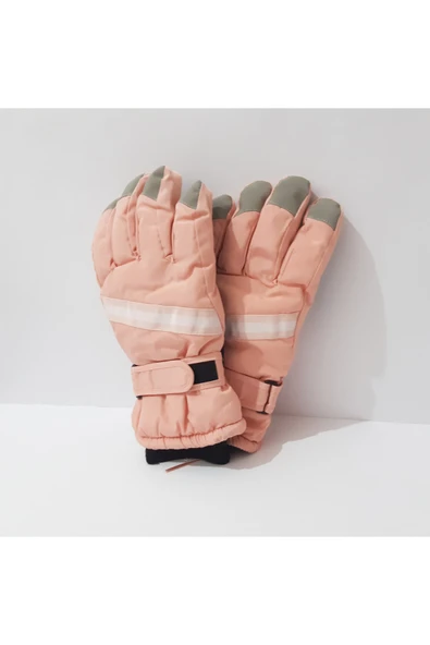 renkli çiçekler Kadın Eldiven Sezon Kadın Eldiveni Kar Eldiven - Resim 2