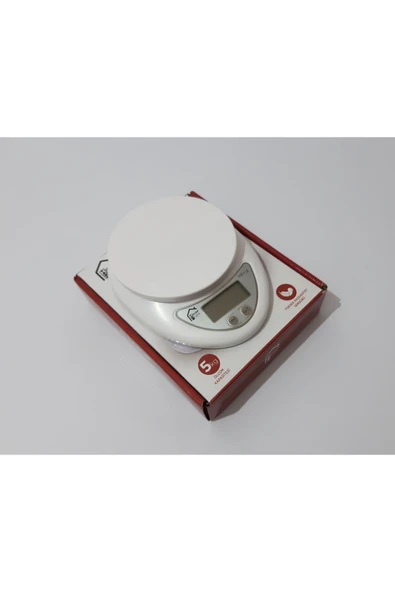 renkli çiçekler Garantisiz Mutfak Tartısı Dijital Mutfak Terazisi Terazi 5 Kg İthalatçı Garantili ürün görseli