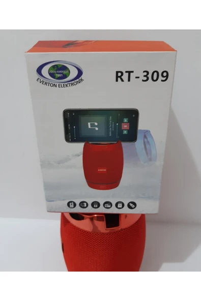 renkli çiçekler Rt-309 Speaker Radyo Usb-sd-bluetooth - Resim 2