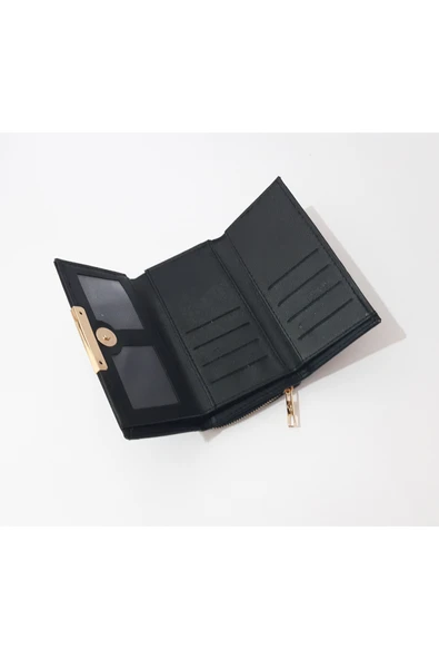 renkli çiçekler Kadın Cüzdan 17x10x4 CM Kadın Cüzdanı | Kadın Cüzdanlar - Resim 4