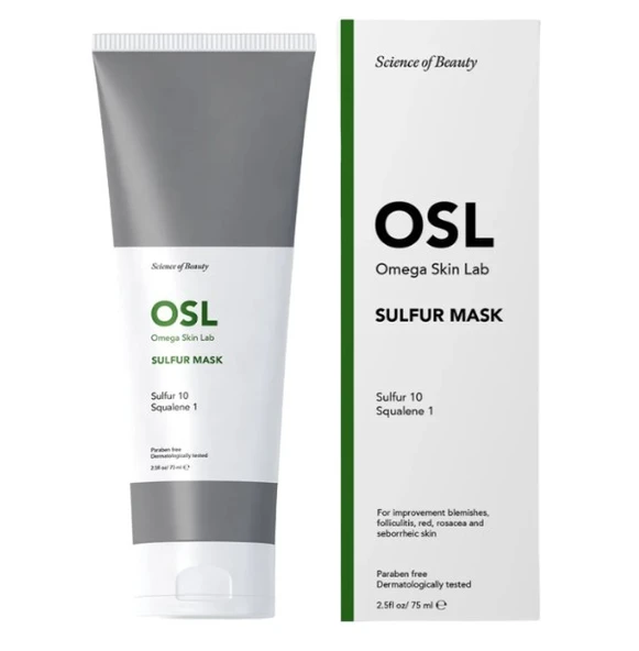 Osl Omega Skin Lab Sülfür Maskesi 75 ml