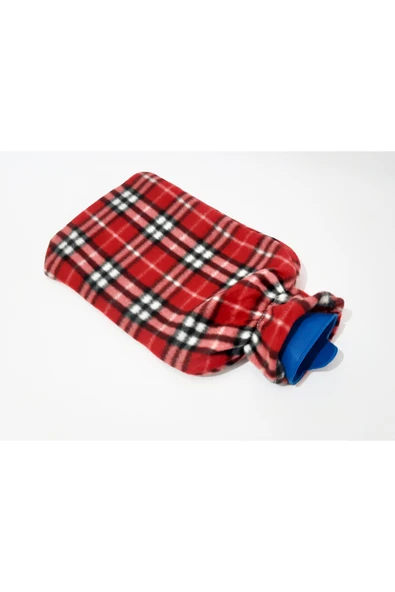 renkli çiçekler Desenli Kılıflı 2 LT Sıcak Su Torbası - Resim 3